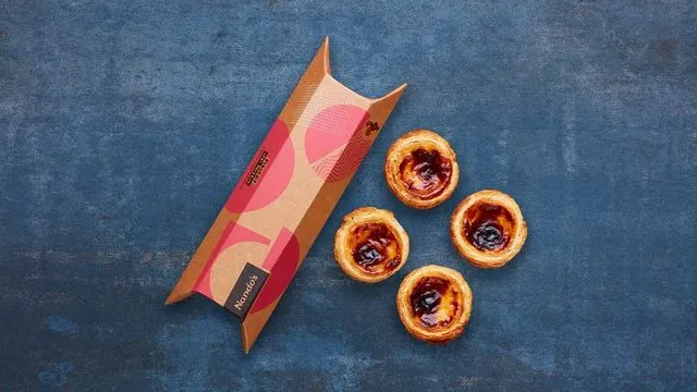 four pastel de nata